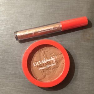 Ulta bronzer and lip plumping top coat